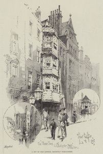 Un coin du vieux Londres, récemment démoli - Herbert Railton